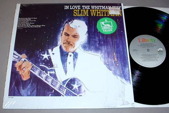 SLIM WHITMAN LP – LIBERTY 10186 In Love the Whitman Way