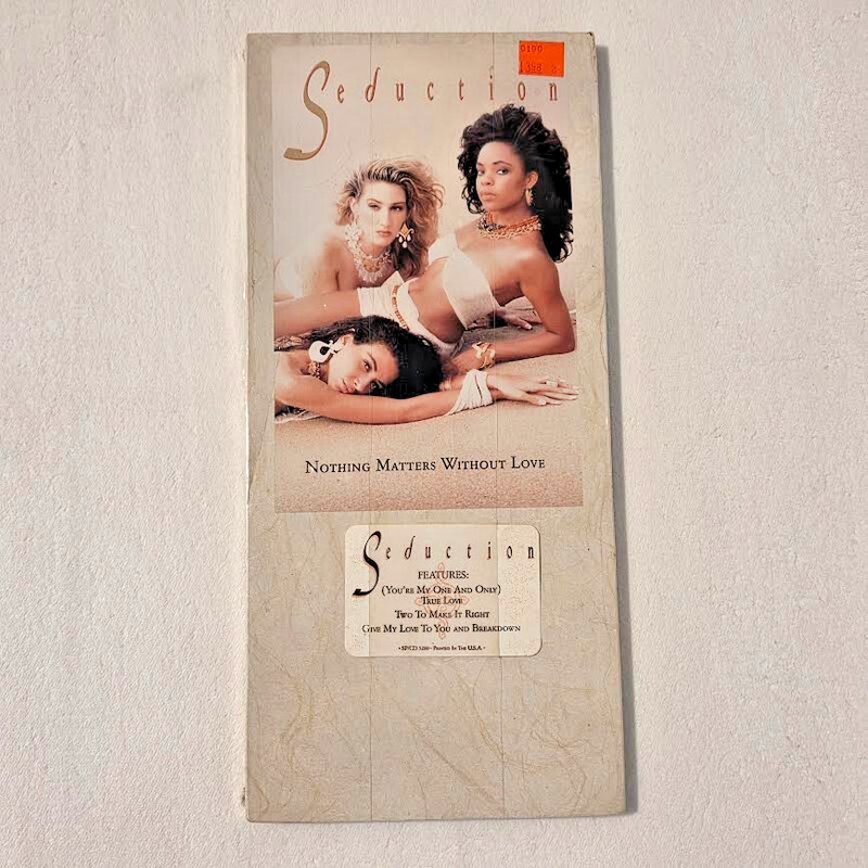 SEDUCTION Nothing Matters Without Love CD Long Box Michelle Visage RuPaul SEALED