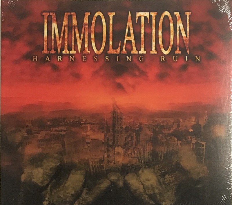 Immolation - Harnessing Ruin CD 2014 Listenable - POSH232 [Digipak] [Sealed] *FR
