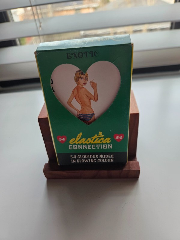 Elastica – Connection – cassette single – playing card insert – Deceptive -1995