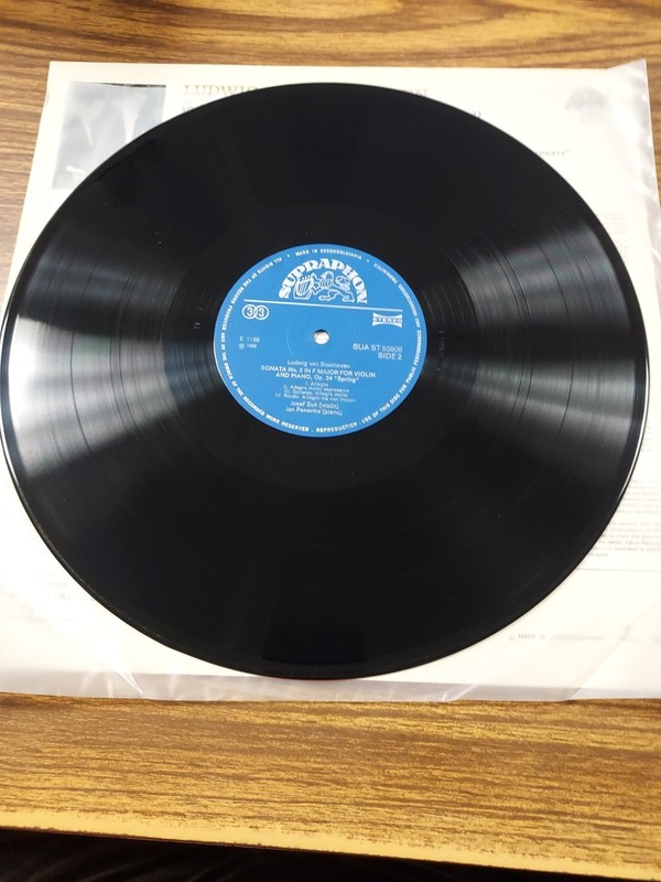 JOSEF SUK/JAN PANENKA*BEETHOVEN SONATAS*VINYL IMPORT SUPRAPHON 50 906G NM/VG+ gallery