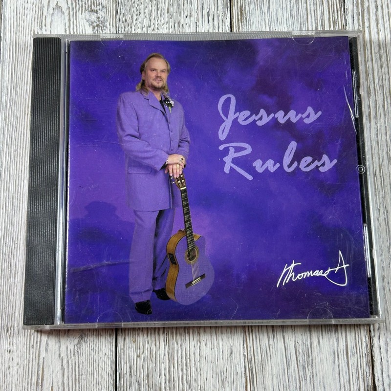 Thomas A – Jesus Rules CD 2001 Christian Gospel Bag Lunch Publishing
