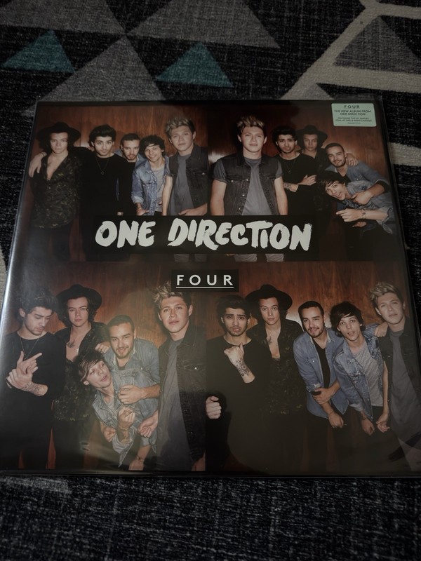 One Direction Four Black Vinyl LP Record