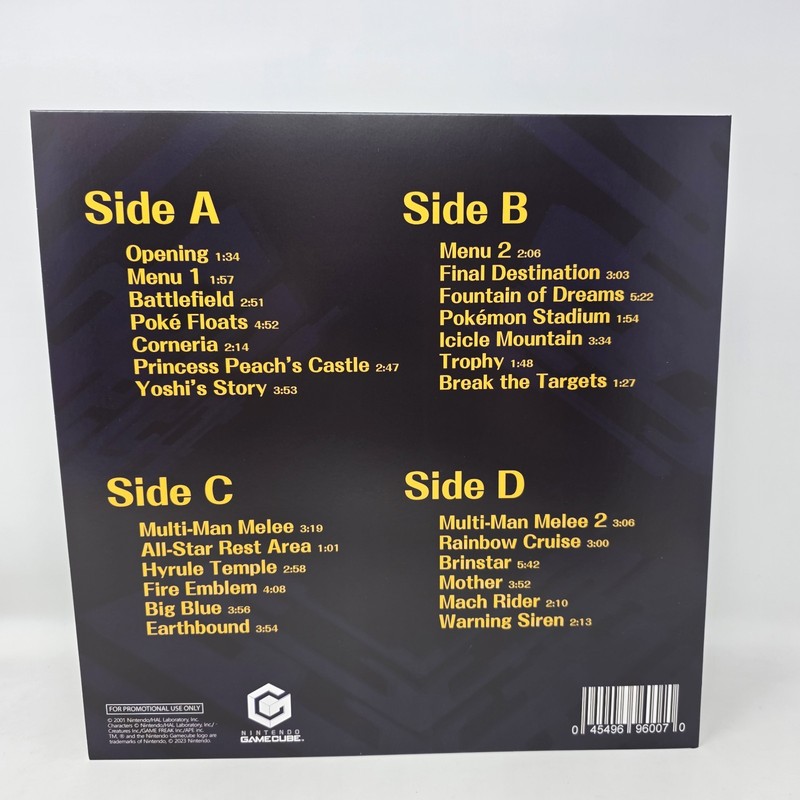 Super Smash Bros Melee Vinyl LP Record VGM OST Nintendo Soundtrack Not Moonshake gallery