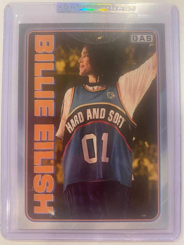 Billie Eilish Complex Gas Hit Me Hard and Soft Tour Card