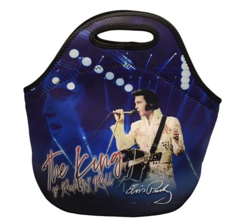 ELVIS PRESLEY INSULATE BAG CUTE AS A HAND BAG OR LUNCH BAG E8912