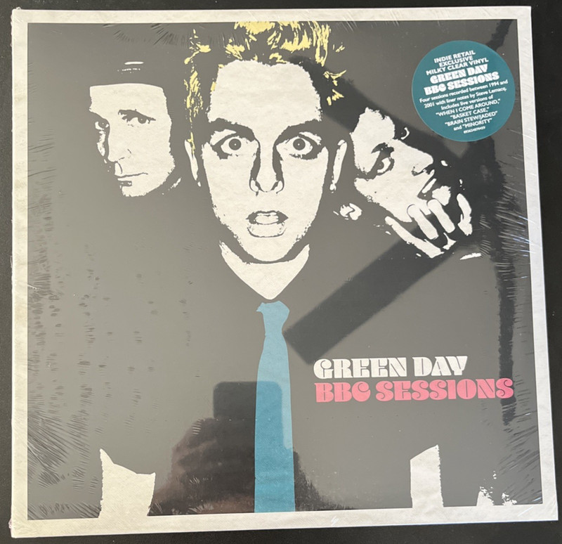 GREEN DAY BBC SESSIONS CLEAR VINYL 2LP LIMITED EDITION NEW SEALED MINT