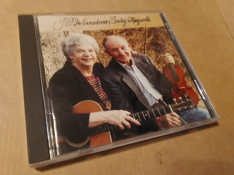 J.P. & Annadeene Fraley Maysville 1995 Rounder CD 0351 Old Time Fiddle Kentucky