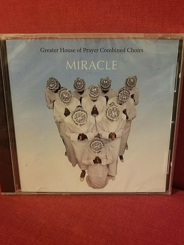 GREATER HOUSE OF PRAYER COMBINED CHOIRS MIRACLE NEW SEALED BLACK GOSPLE CD