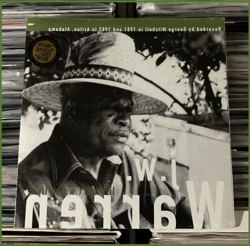 J.W. Warren- Life Ain’t Worth Livin’ LP On Vinyl Country Blues Recorded 81’/82’