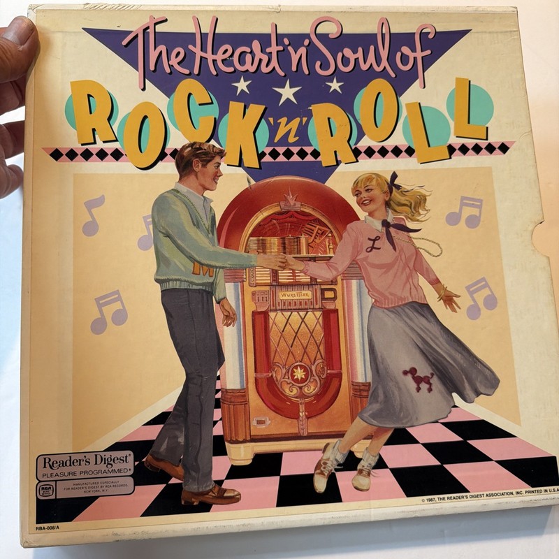 The Heart n’ Soul of Rock n’ Roll Reader’s Digest 7 Vinyl Record Set