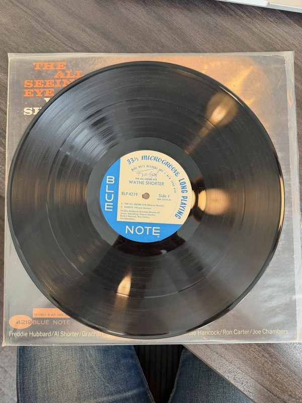 Wayne Shorter The All Seeing Eye BLP 4219 Mono Blue Note VAN GELDER LP RVG gallery