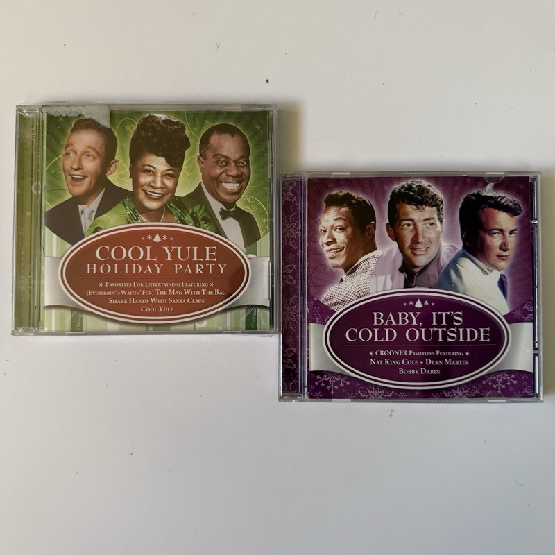 2 CD’s Cool Yule Holiday Party & Baby Its Cold Outside – Christmas Holiday Jazz