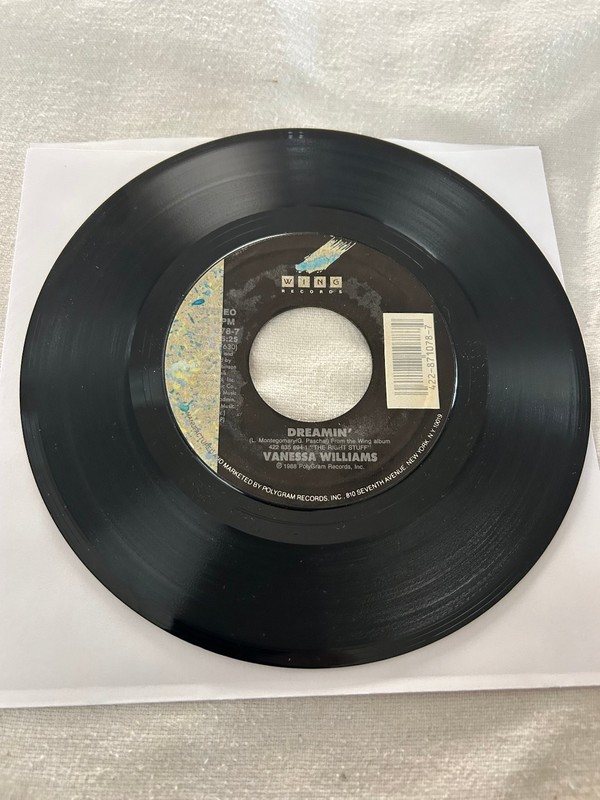 Vanessa Williams – Dreamin' 7" Single Record 1988 Wing Records Pop R&B 45 RPM gallery