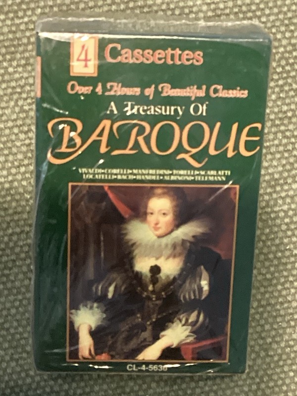 Treasury Of Baroque 300 Years Classical Music 8 Cassettes New Hours Of Listening gallery