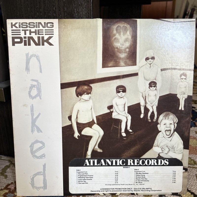 Kissing The Pink ‎– Naked 1983 LP Album Record 33 RPM # BLU-J5