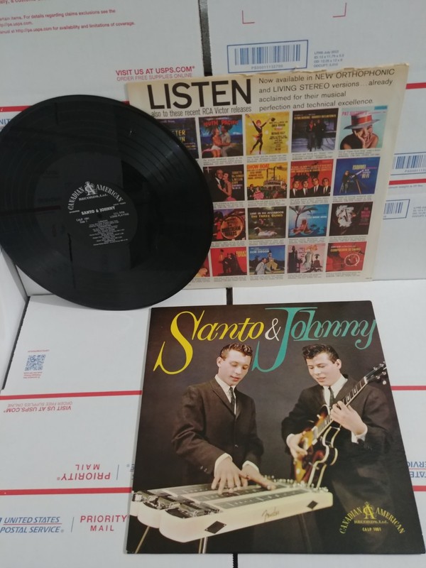 SANTO AND JOHNNY CALP1001 LP mono / VG+ Record / NM Cover gallery