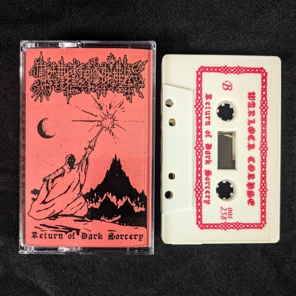 Warlock Corpse – Return of Dark Sorcery – Cassette Tape Dungeon Synth SEALED NEW