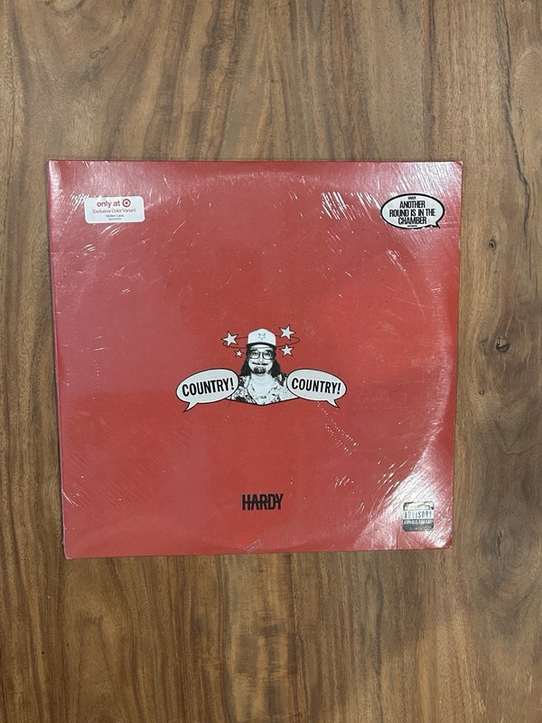 HARDY A Rock Exclusive “Mothew Lave” Red Vinyl LP Sealed Target Variant