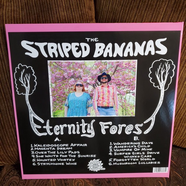 The Striped Bananas - Eternity Forest Vinyl - Psychedelic Rock Garage Rock Rare gallery