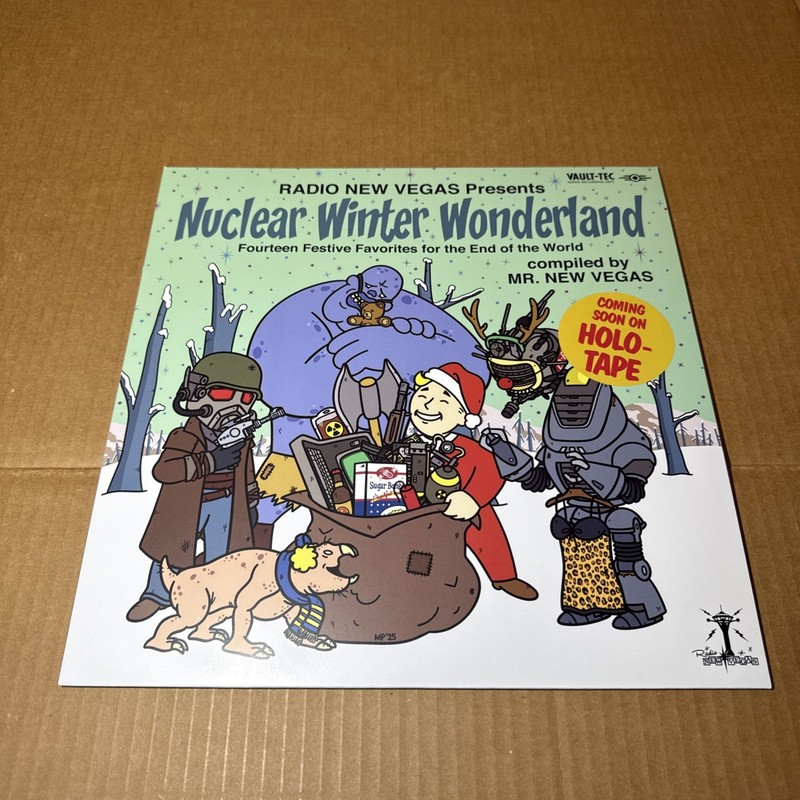 Fallout Radio New Vegas Presents Nuclear Winter Wonderland Vinyl Record VGM OST gallery