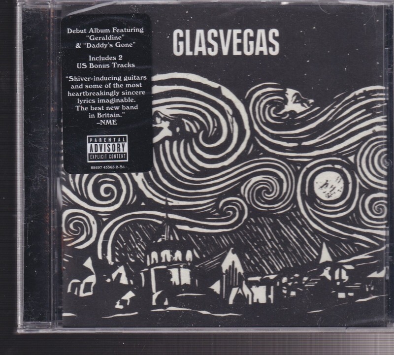 glasvegas s/t cd promo sealed