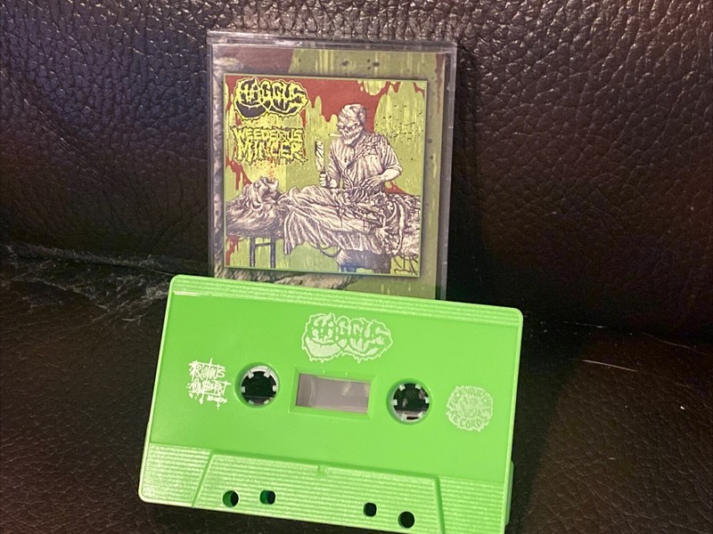 Haggus/Weedeous Mincer «Split» Tape Fuck Your Life Agathocles Grindcore 2019