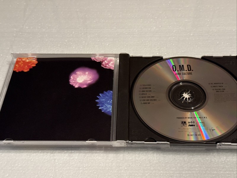 [JAPAN] OMD ORCHESTRAL MANOEUVRES IN THE DARK JUNK CULTURE [1984] CD TESLA GIRLS gallery