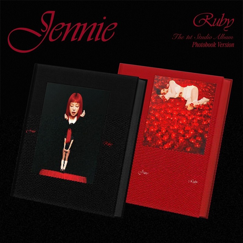 BLACKPINK JENNIE RUBY 1st Studio Album CD+Photo Book+5 Card+7Sticker+Poster+GIFT