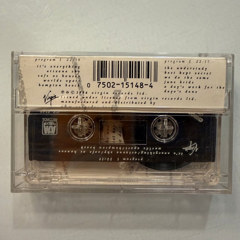 CHINA CRISIS WHAT PRICE PARADISE Cassette 1986 Virgin New Wave Synth-Pop 80s gallery