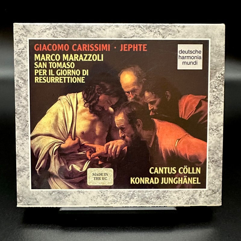 Carissimi Marazzoli ROMAN ORATORIOS Junghanel Colln [DHM CD] NEAR MINT