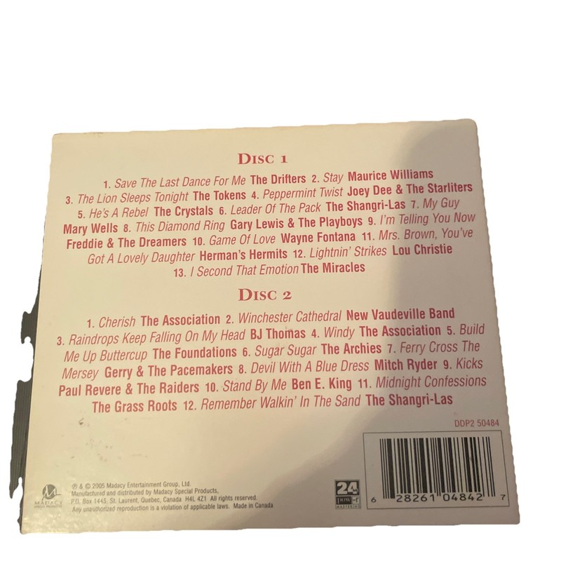 Happy Days of the 60s [2-CD] [Digipak] by Various Artists (CD, May-2005, 2 ... gallery