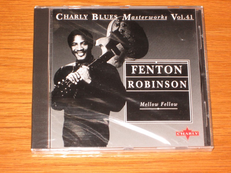 UK ISSUE NEW/SEALED BLUES CD – FENTON ROBINSON – «MELLOW FELLOW»