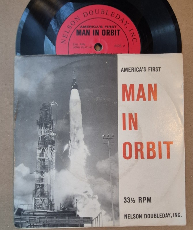 America’s First Man In Orbit 2/20/62 John Glenn 33 PS EX+ Doubleday NASA Mercury