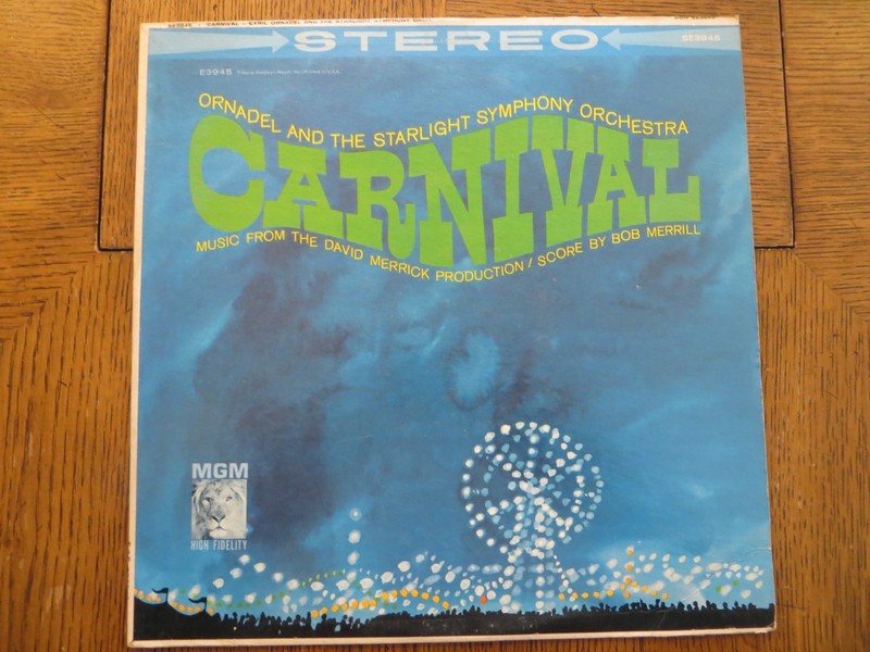 Cyril Ornadel & The Starlight Symphony Orchestra – Carnival – 1961 Vinyl LP VG