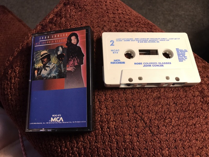 John Conlee Cassette Rose Colored Glasses 1979 MCA Records gallery