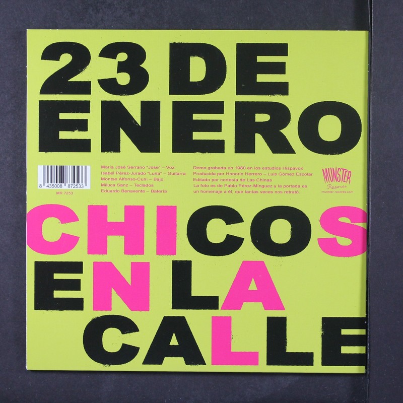 LAS CHINAS: 23 de enero / chicos en la calle MUNSTER 7" Single 45 RPM gallery