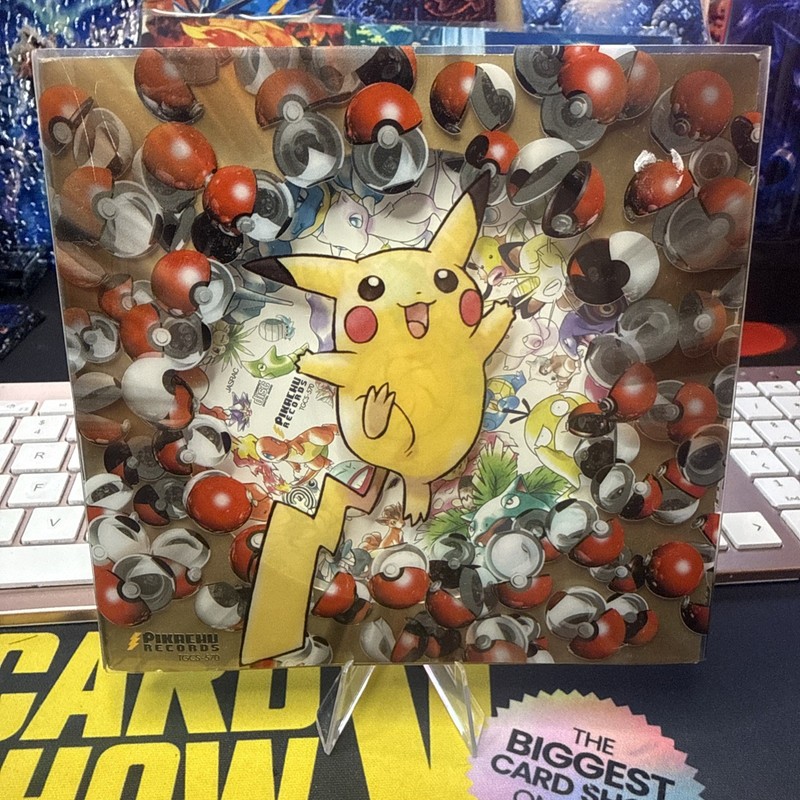 Pokemon 1998 Pikachu Records TGCS-570 Japanese Promo CD Pokemon Best Collection