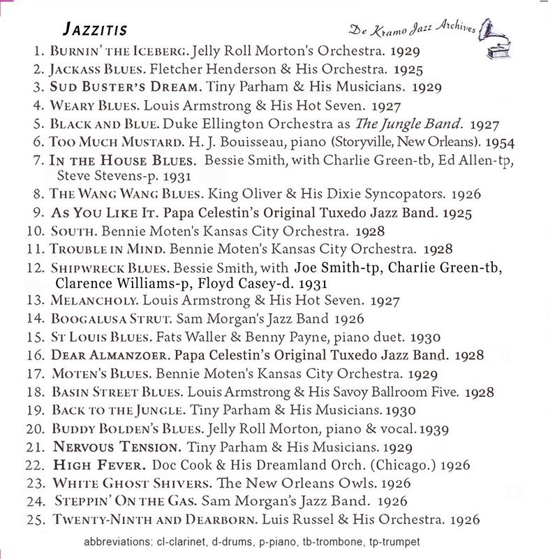 SAMPLER Four Albums, Finest Hot Jazz of Roaring Twenties—Remasterered Originals gallery