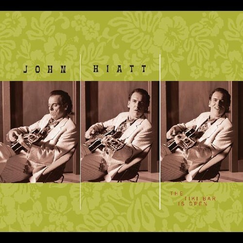 John Hiatt – The Tiki Bar Is Open [New Vinyl LP] Clear Vinyl, Green