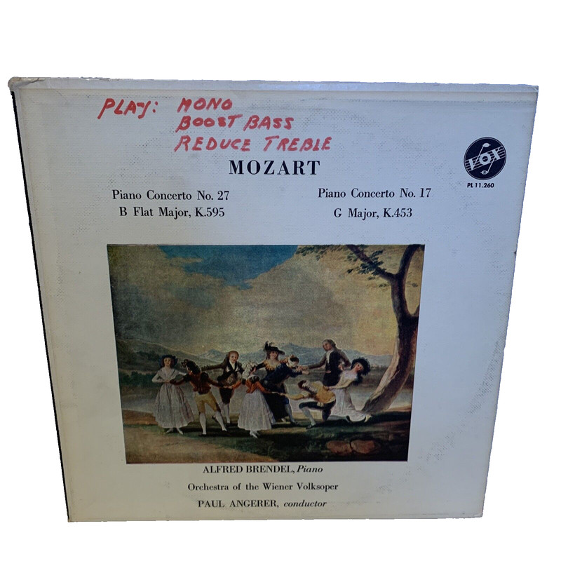 Piano Concerto No. 27 In B Flat Major, K 595 / Piano Concerto No. 17 In G Major