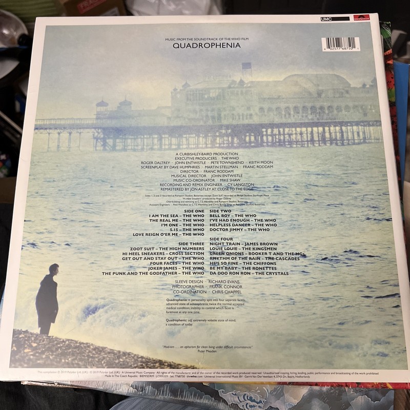 The Who Quadrophenia Soundtrack Vinyl 2xLP Record NEW SEALED James Brown gallery