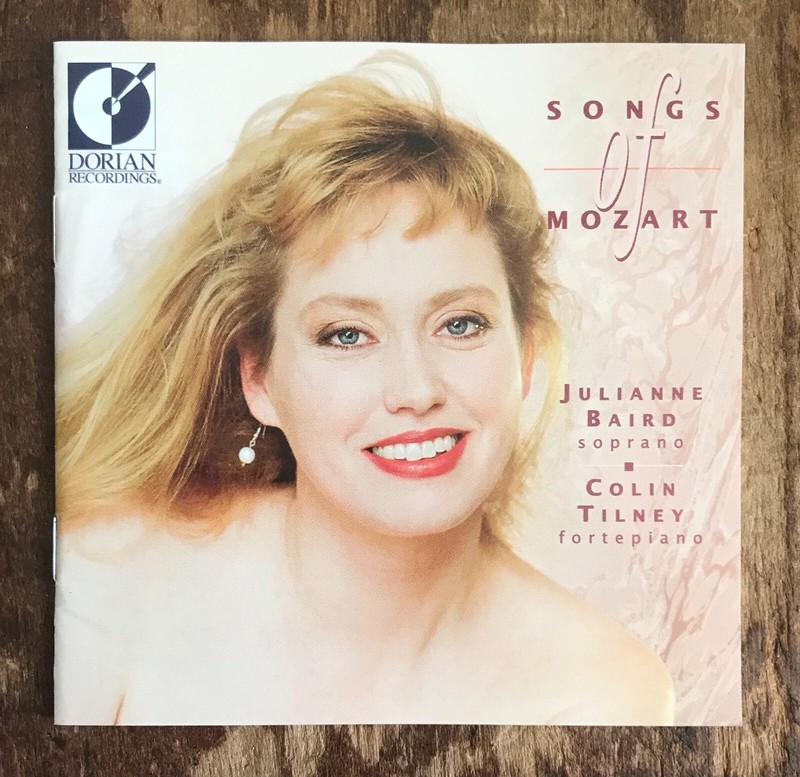 Julianne Baird Songs of Mozart Colin Tilney Edwin I. Lawrence w/Der Fruhling NM