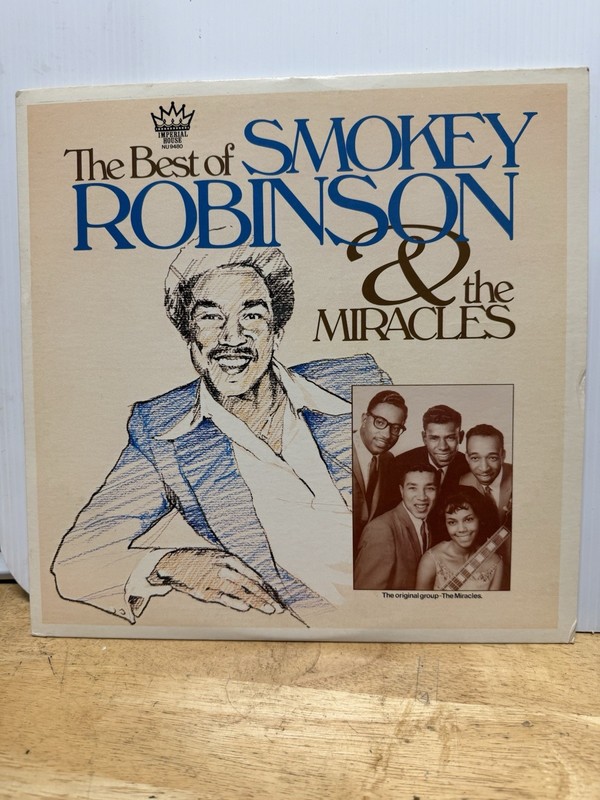 The Best Of Smokey Robinson & The Miracles Vinyl LP 1979 VINTAGE