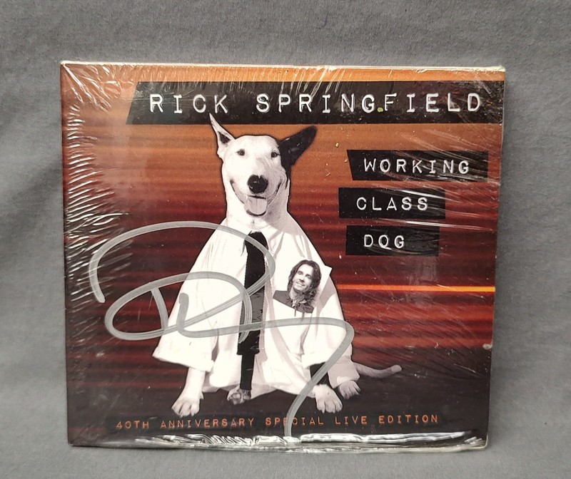 Rick Springfield Working Class Dog Signed 40th Anniversary CD/DVD Sealed