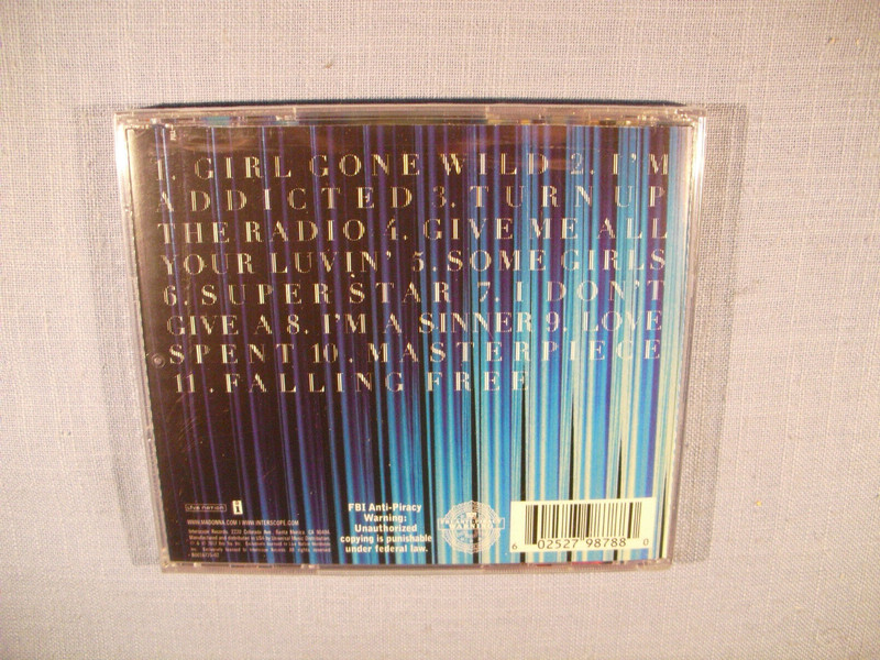 NEW & Sealed Madonna - MDNA CD 11 songs with Hype sticker gallery