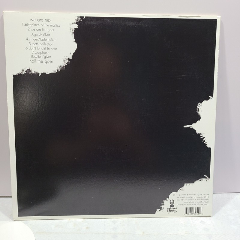 We Are Hex Hail the Goer LP Roaring Colonel 2010 EX Vinyl Indy Indiana Rock #w49 gallery