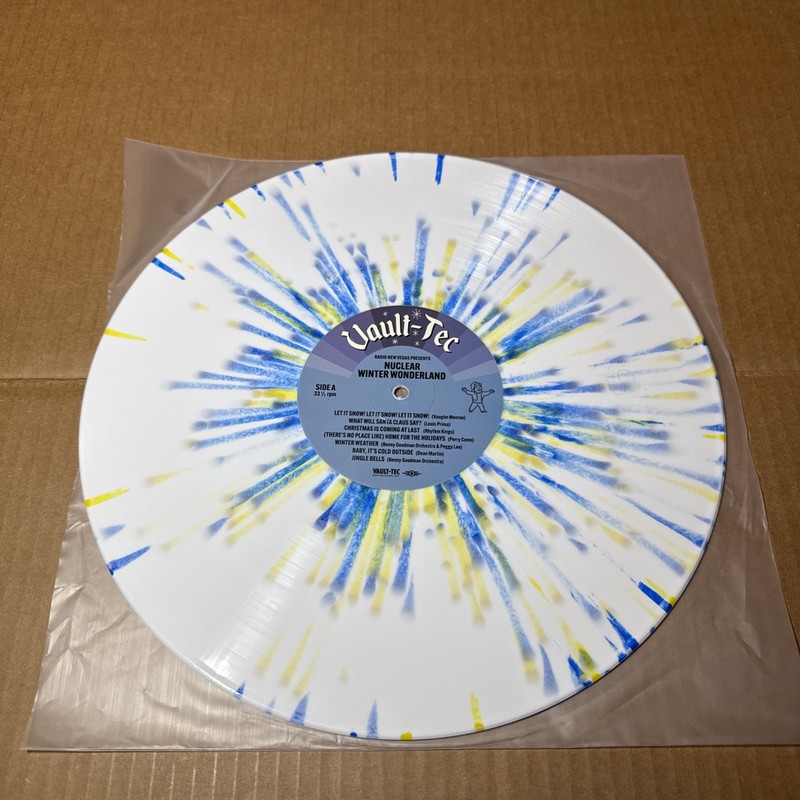 Fallout Radio New Vegas Presents Nuclear Winter Wonderland Vinyl Record VGM OST gallery