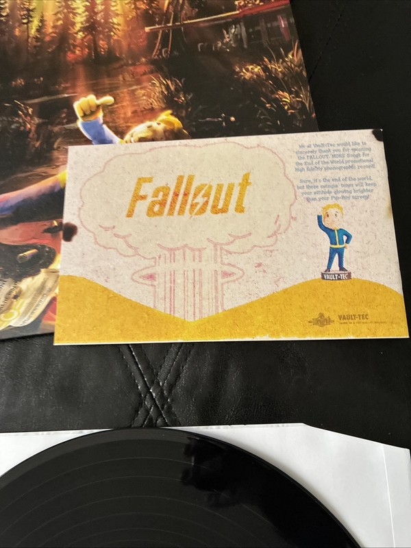 Fallout More Songs For The End Of The World Volume 2 Vinyl Record LP VGM COMP gallery