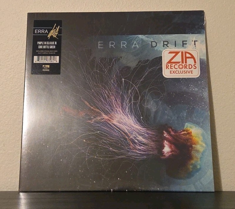 ERRA Drift LE 300 Zia Exclusive PURPLE IN SEA BLUE IN COKE BOTTLE GREEN Vinyl LP